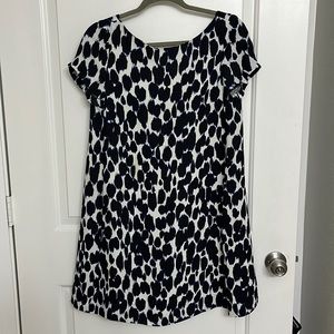 Kate Spade leopard swing dress. Fully lined. Size 4